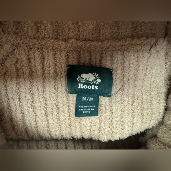 Roots Knit Turtleneck EUC Dusty Rose Longsleeve Size Medium - Picture 8 of 10